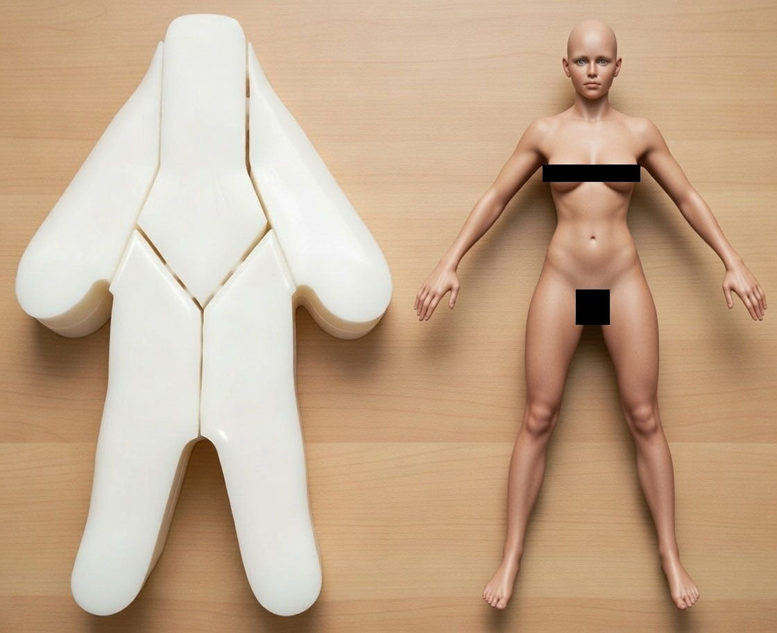 Bella Female Figure Mold