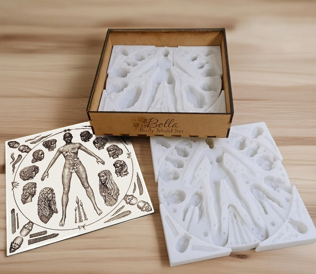 Full Bella Body Mold set with Collectors Box