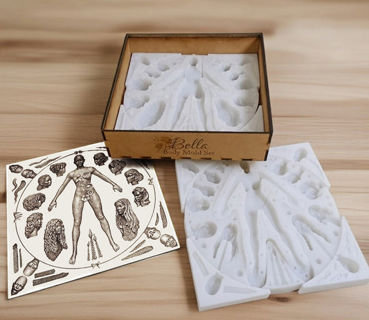 Full Bella Body Mold set with Collectors Box