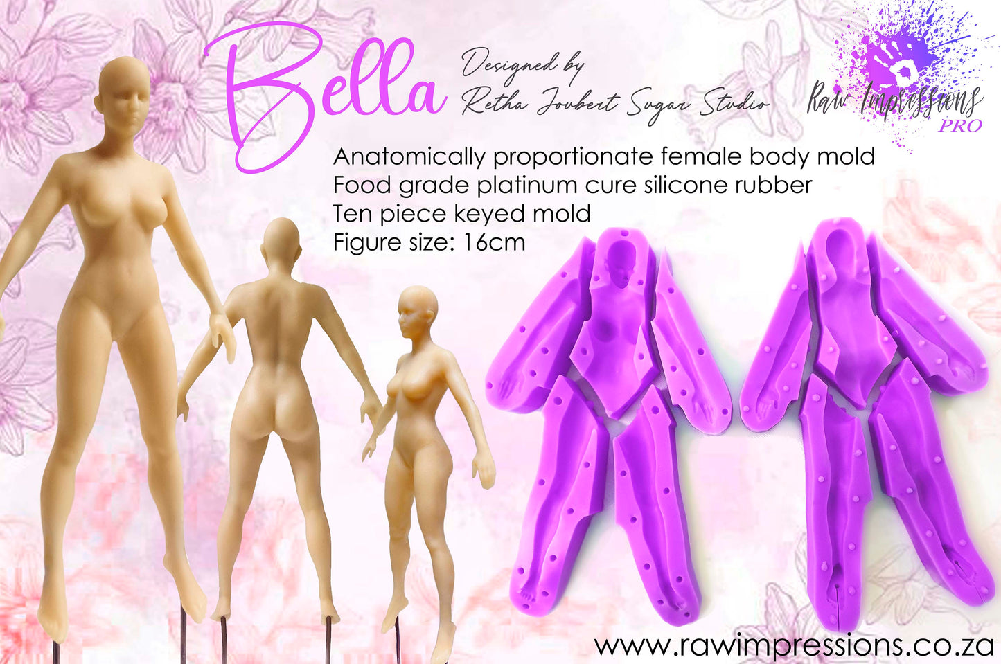 Bella Female Figure Mold