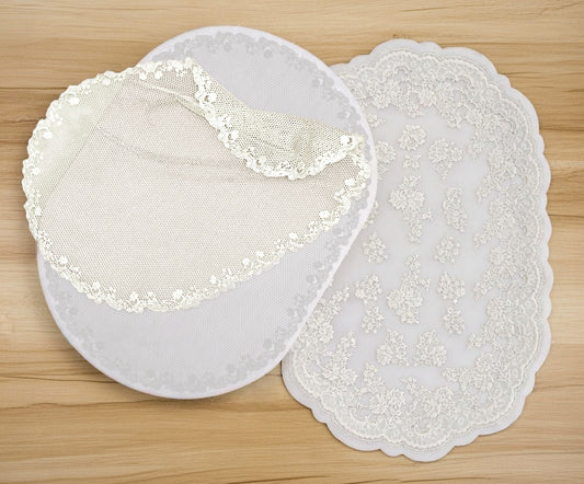 Bella’s Bridal Lace & Veil Mats