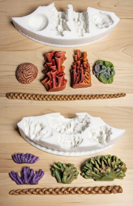 Two Coral Molds