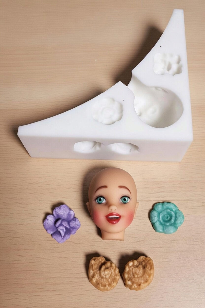 Mermaid faces and tops